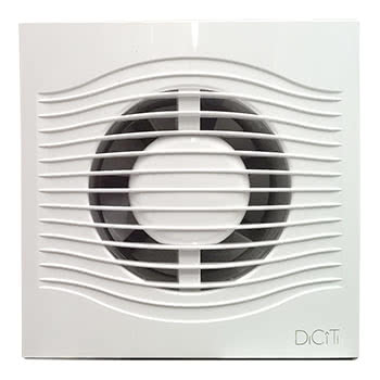 Вентилятор ERA SLIM 5-02 180х180 мм Ø125 мм с выключателем