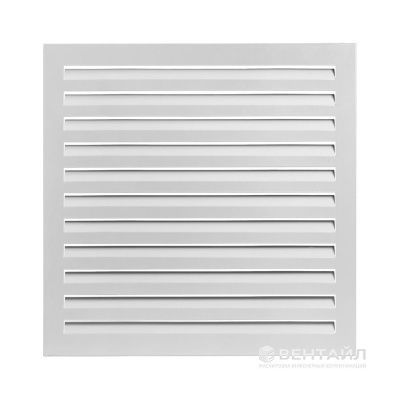 Решетка РМЖР 600x600 металлическая с жалюзи для радиатора отопления