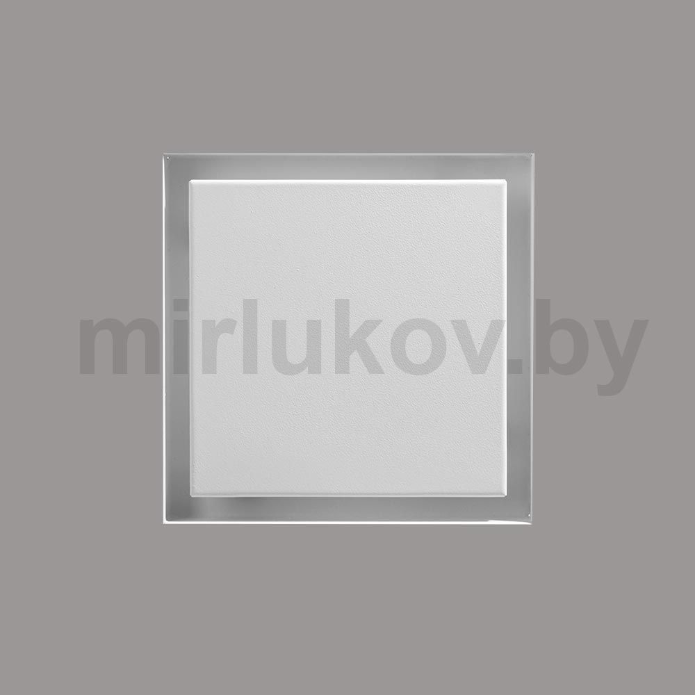 Вентиляционная решетка Design Black/White 240x240 с вентилятором