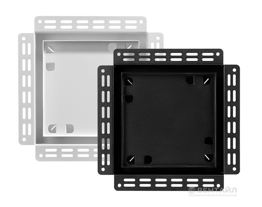 Решетка Вентайл Керамо-У 240x240 под плитку без маяка, D125