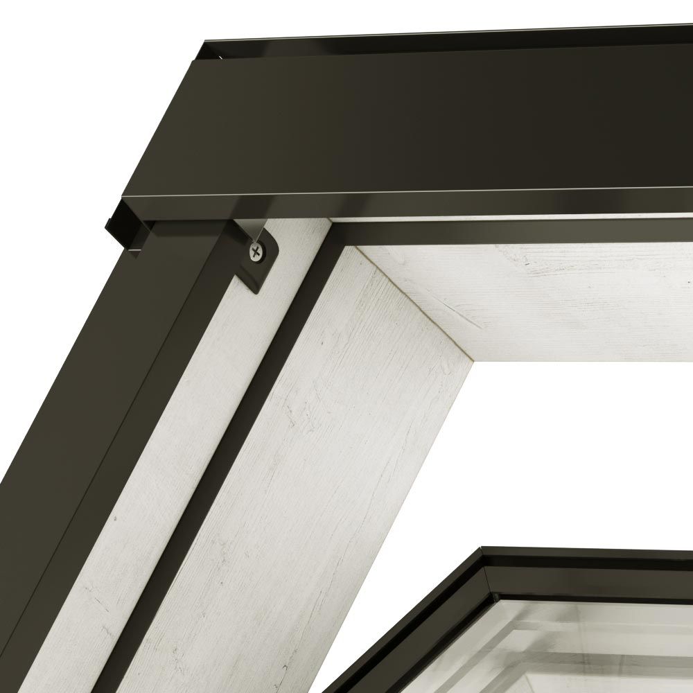 Окно мансардное Aticco 78x118, белое двухкамерное