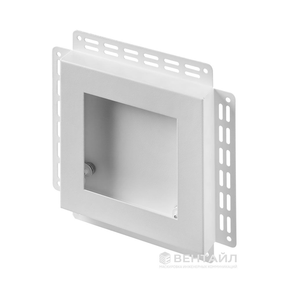 Решетка Вентайл Дизайн 200x200 под покраску, белая