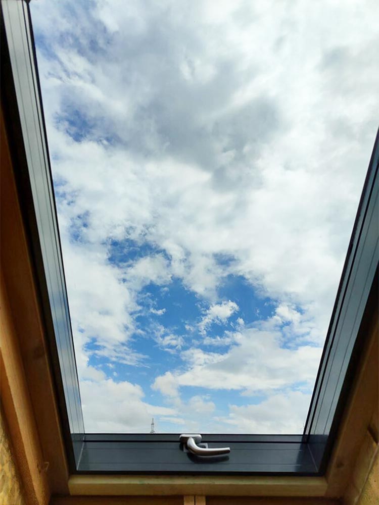 Мансардное окно CitiSky 114x118 Al