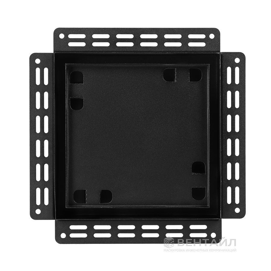 Вентиляционная решетка VRB 240x240 Tile / AURA 5C (черная)