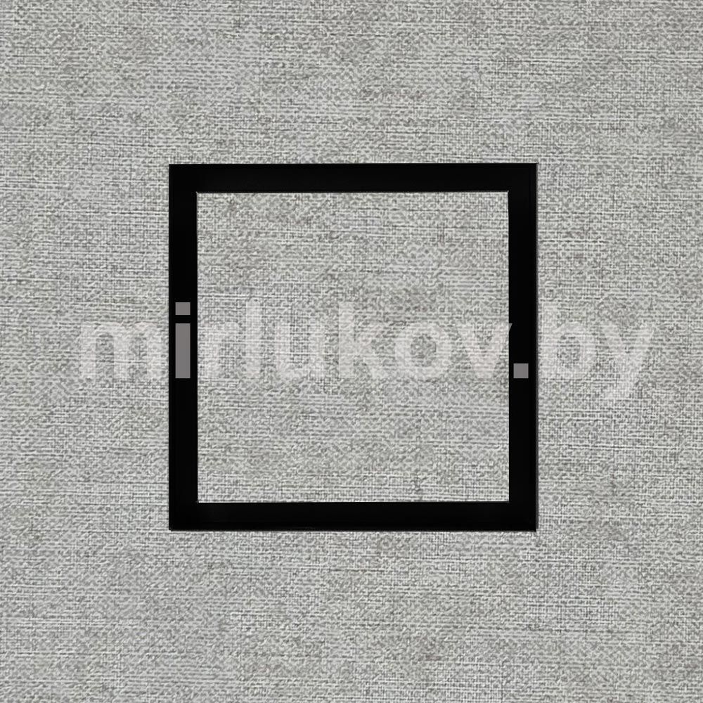 Вентиляционная решетка Design Black/White 200x200 с вентилятором