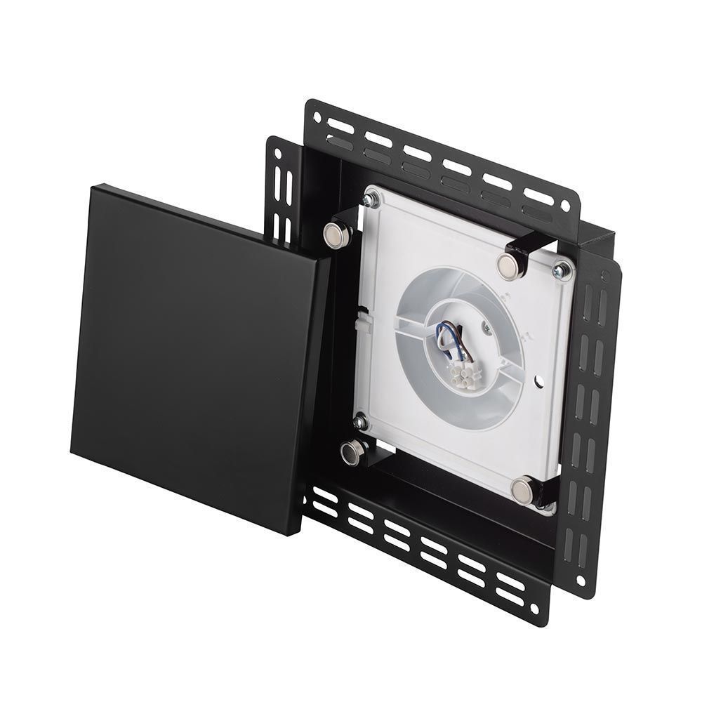 Решетка Вентайл Дизайн-У 260x260 под покраску (универсальная, D150)