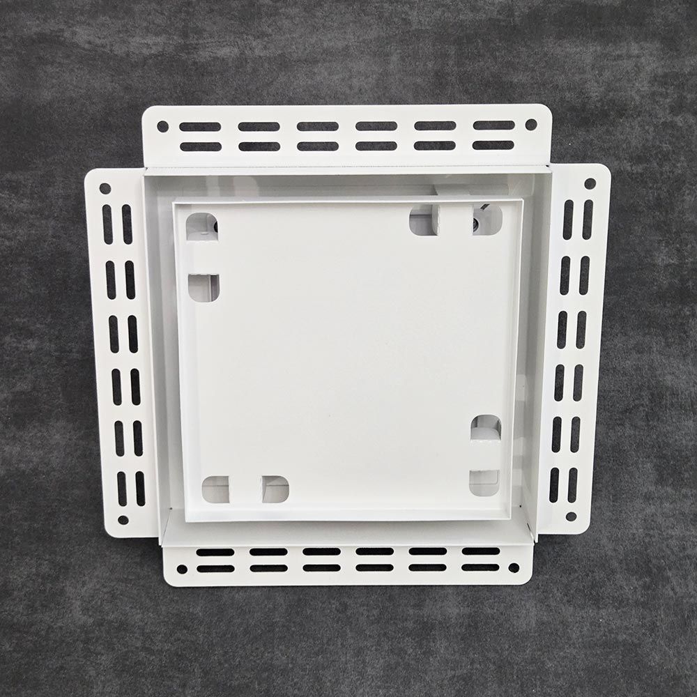 Решетка + вентилятор Keramo-M White 240x240 / STILL-B 125CT (белая, таймер)