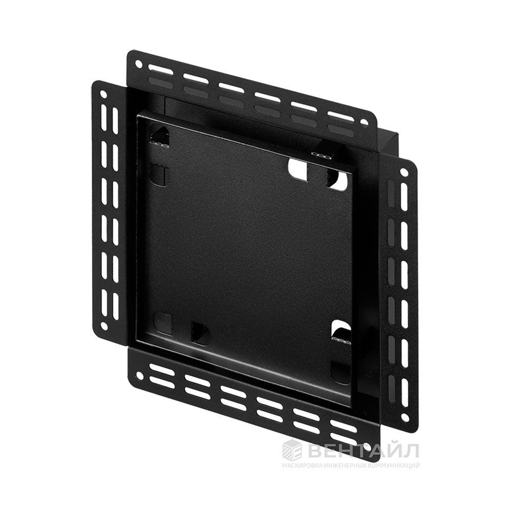 Решетка Вентайл Керамо 200x200 под плитку, черная