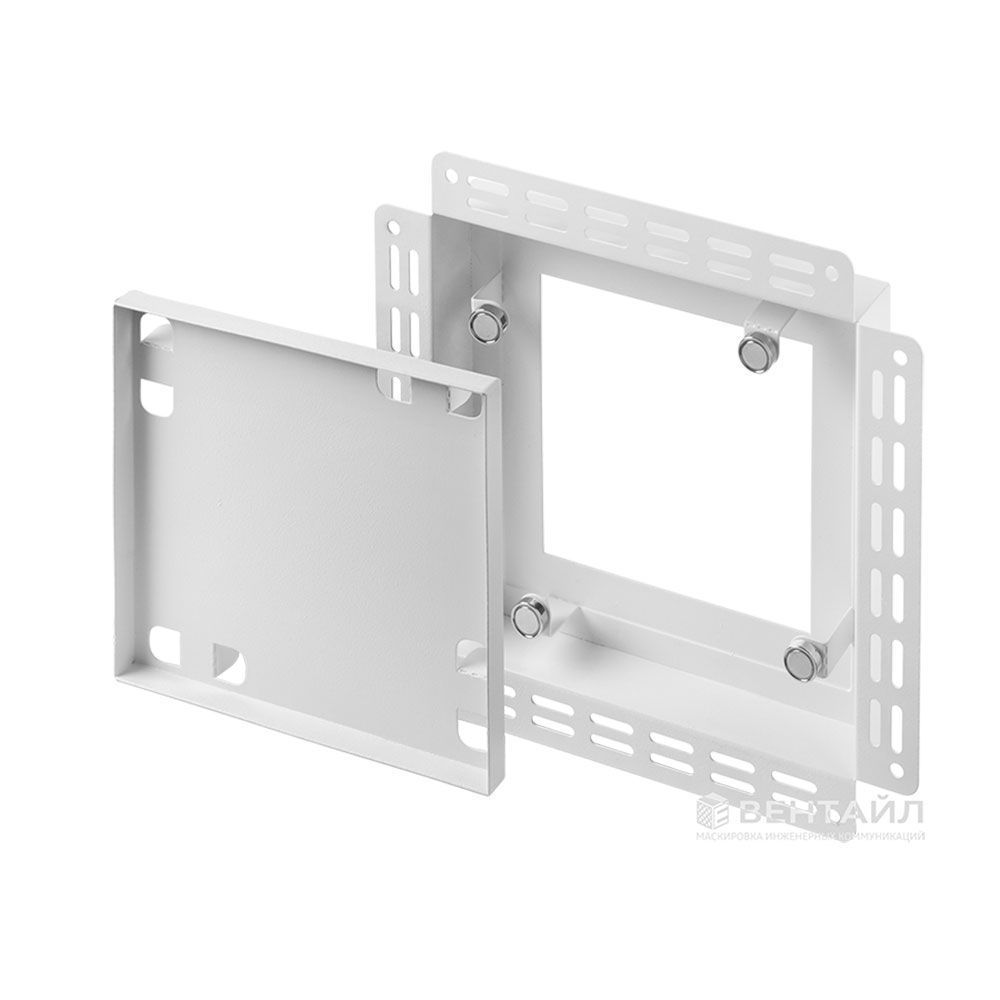 Решетка Вентайл Керамо 200x200 под плитку, белая