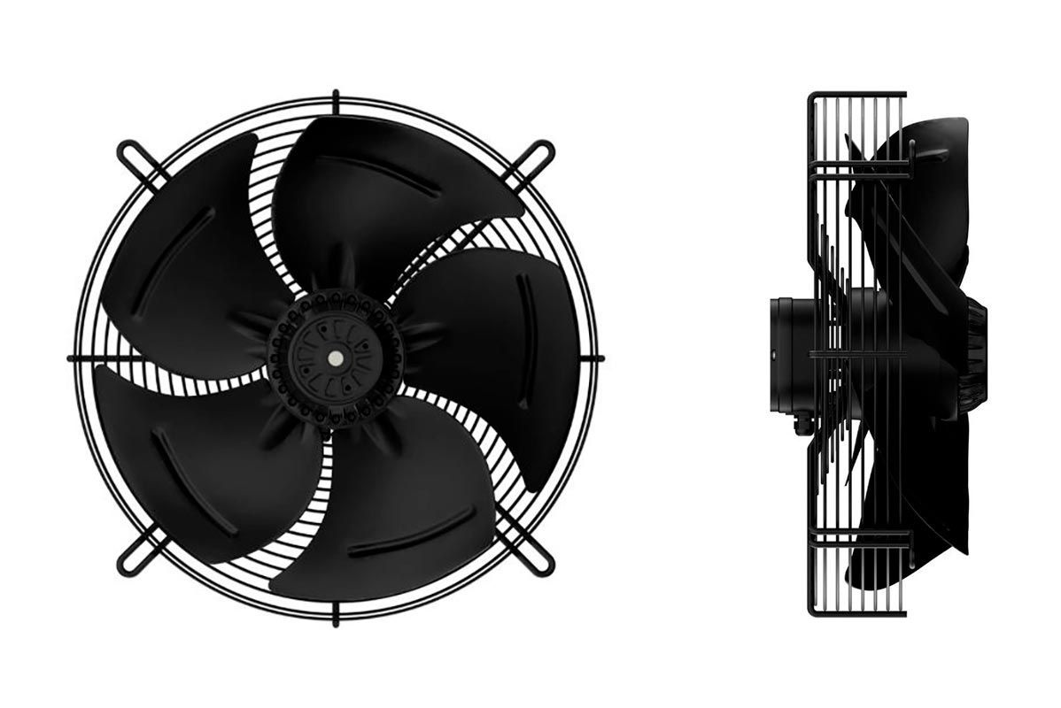 Вентилятор осевой STORM GR 350 4E (четырёхполюсной двигатель)