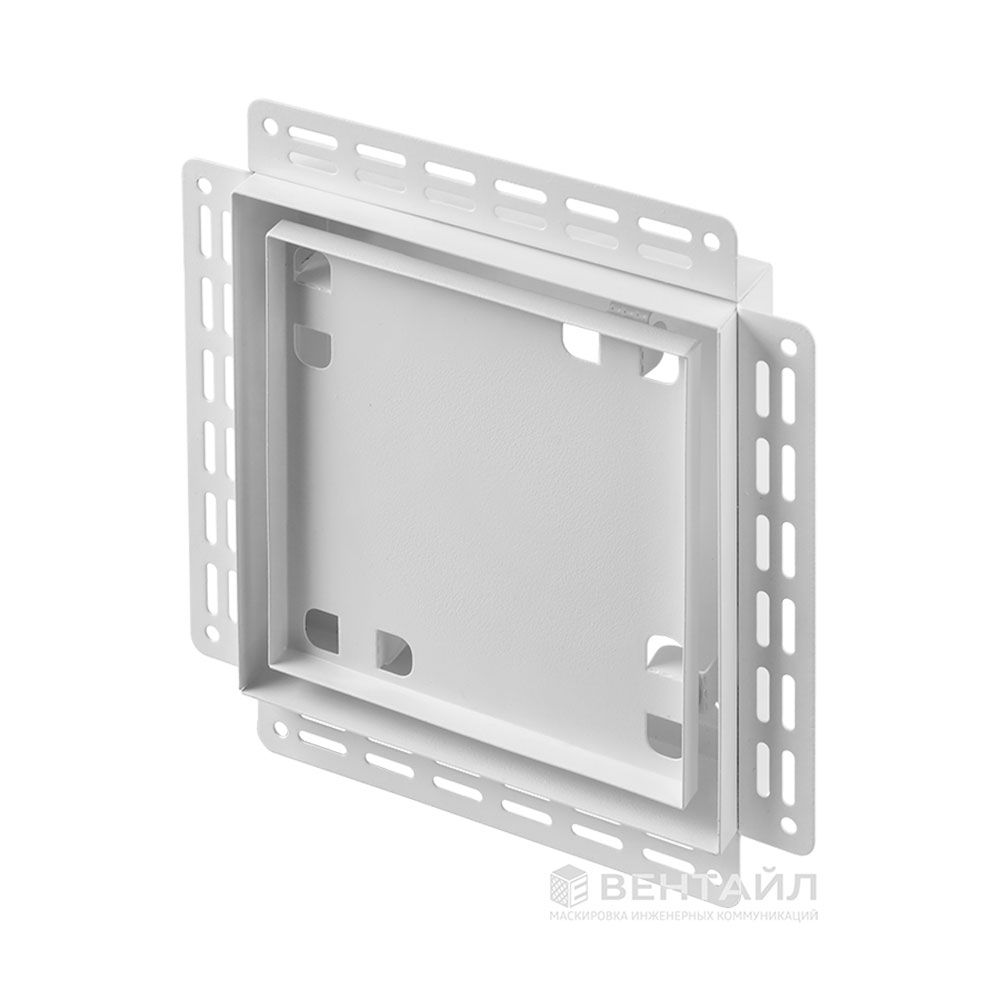 Решетка Вентайл Керамо-УВМ 240x240 под плитку (белая, маяк, D125)