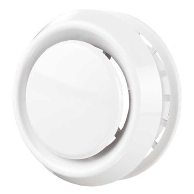 Анемостат приточно-вытяжной Вентс с фланцем ø 200 мм, пластиковый