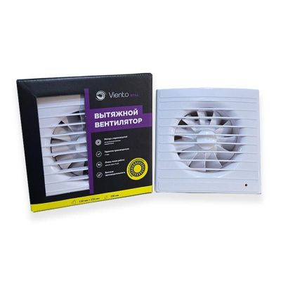 Вентилятор Виенто 100СК STILL-В (D100, обратный клапан)