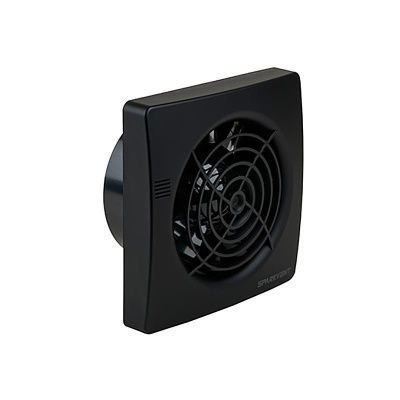 Вентилятор SPARKVENT SM-100 HB, чёрный (ДАТЧИК ВЛАЖНОСТИ)