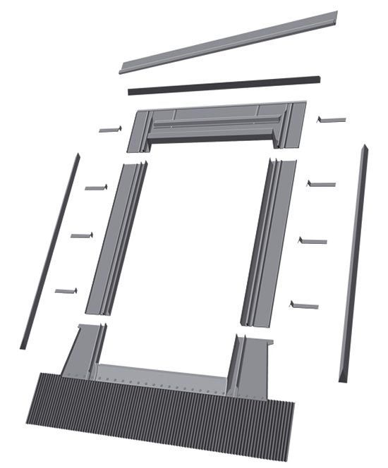 Оклад для профилированных кровельных покрытий EHN-AT Thermo 94x140