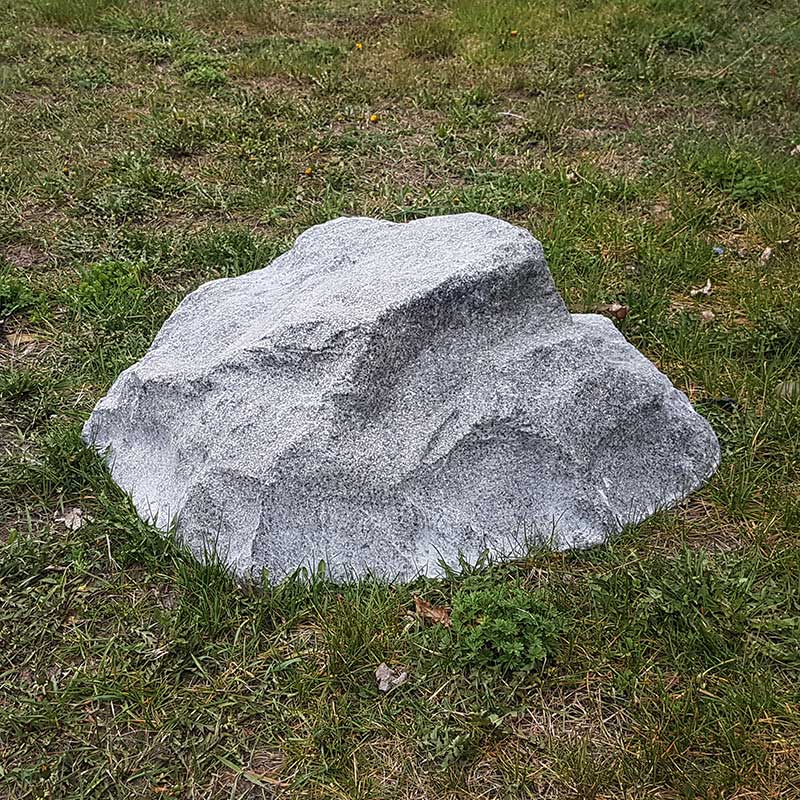Декоративный валун, камень-люк М2 серый