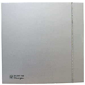 картинка Вентилятор Silent 100 CZ Silver Design Swarowski от магазина luki.by