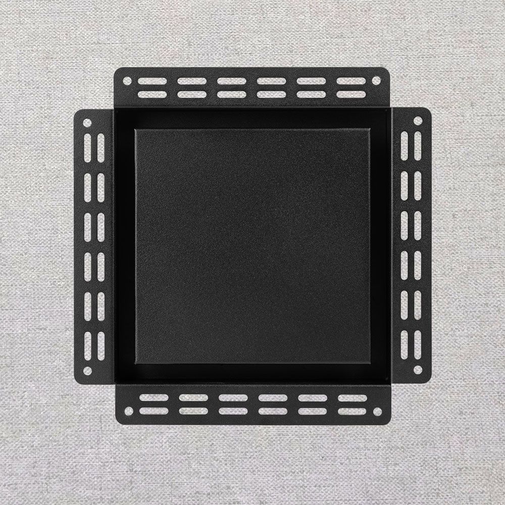 Вентиляционная решетка Design Black 200x200 / STILL-B 100CT с таймером