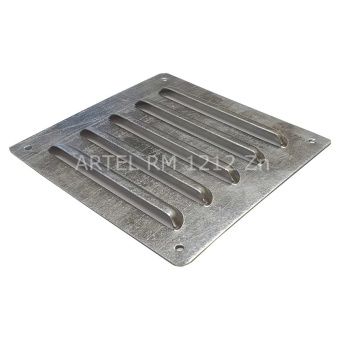 фото Artel RM 120х120 цинк, решетка металлическая вентиляционная